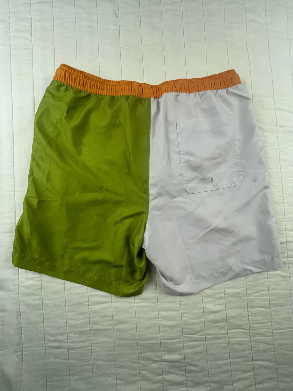 PacSun Color Block Retro Swim Trunks Medium